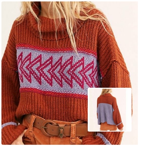 FREE PEOPLE Greater Than Sweater NWOT - Picture 6 of 12